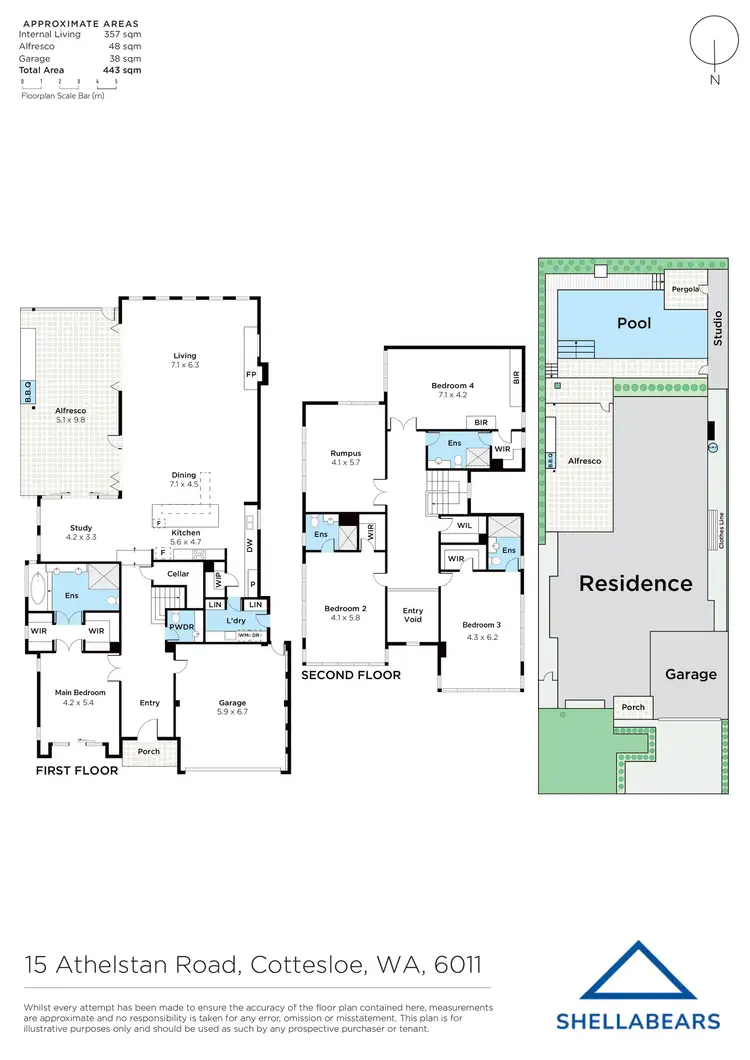 Floorplan of Homely house listing, 15 Athelstan Rd, Cottesloe WA 6011