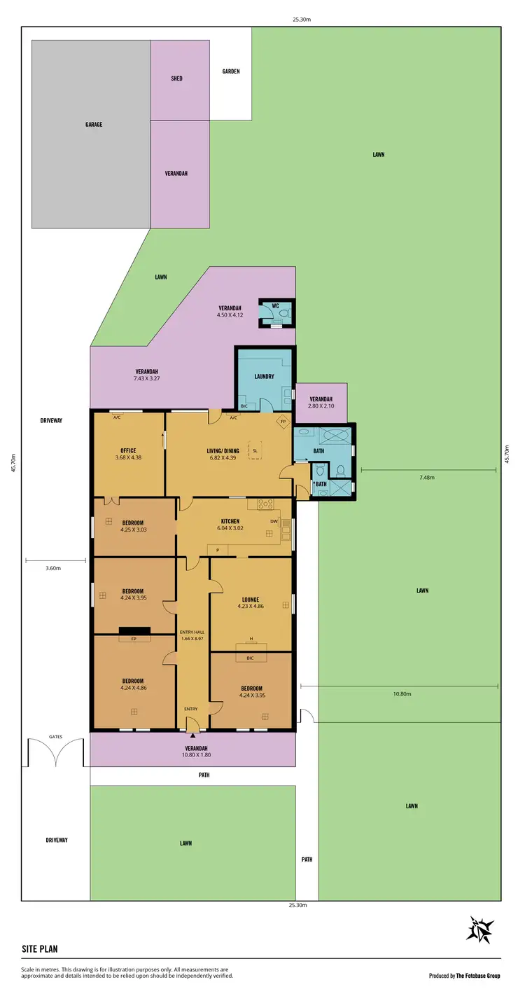 Floorplan of Homely house listing, 25 Stanley Street, Woodville SA 5011