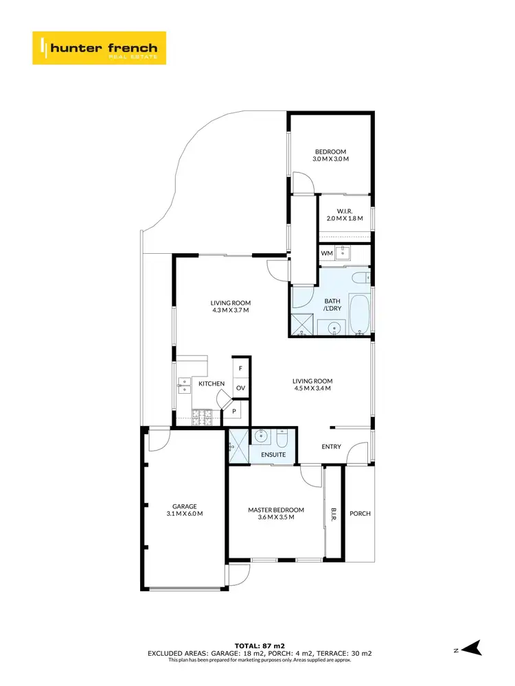Floorplan of Homely villa listing, 1/2 Canny Court, Altona Meadows VIC 3028
