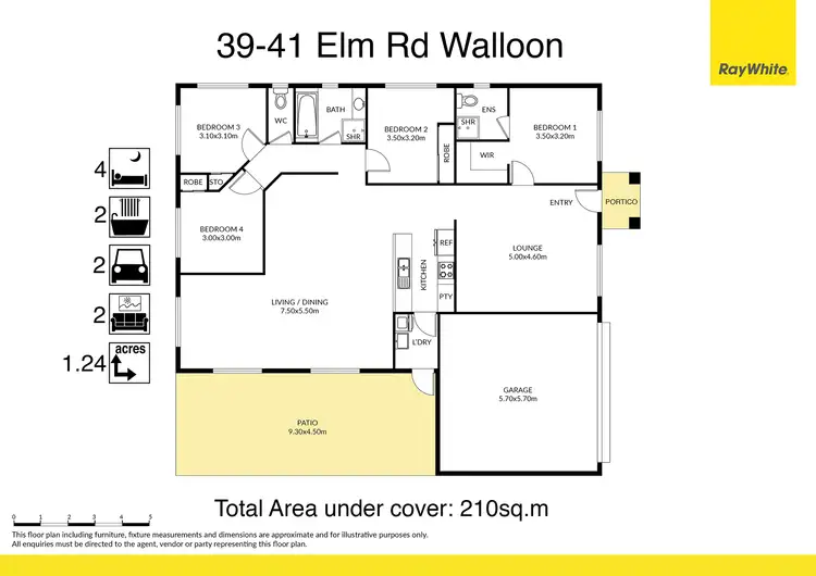 Floorplan of Homely house listing, 39-41 Elm Road, Walloon QLD 4306