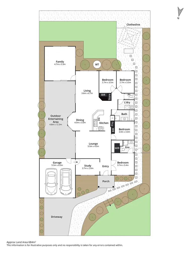 Floorplan of Homely house listing, 33 Fogarty Avenue, Highton VIC 3216