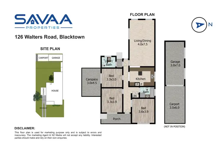 Floorplan of Homely house listing, 126 Walters Road, Blacktown NSW 2148