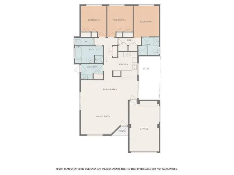 Floorplan of Homely house listing, 6 Henry Court, Beaconsfield QLD 4740
