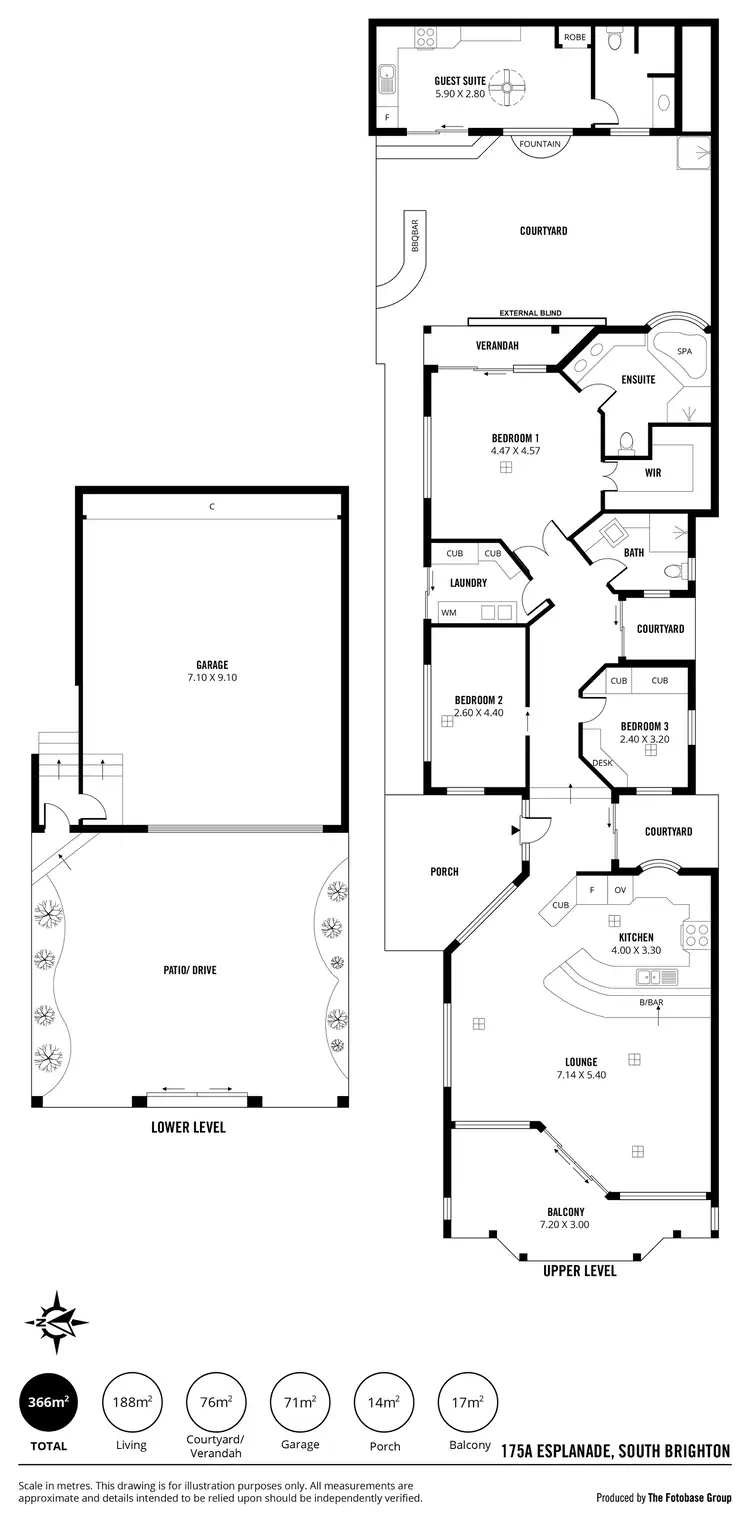 Floorplan of Homely house listing, 175A Esplanade, South Brighton SA 5048