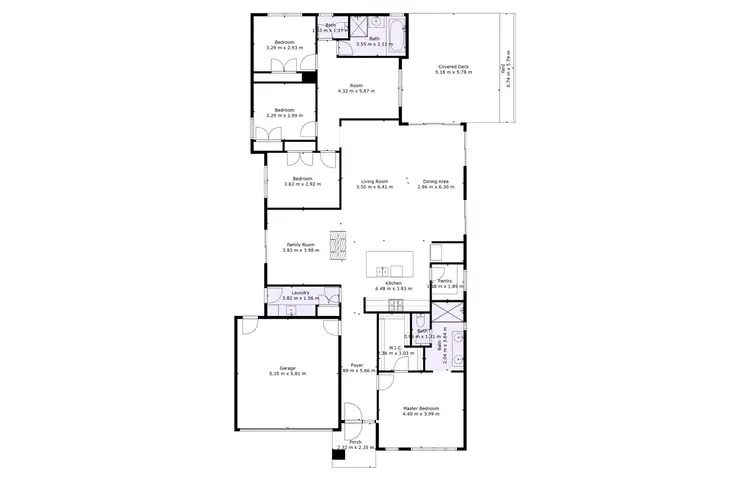 Floorplan of Homely house listing, 8 Vautier Avenue, Mickleham VIC 3064