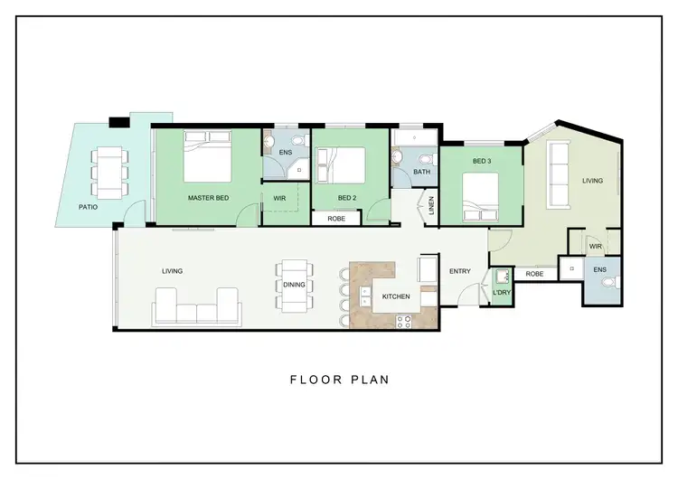 Floorplan of Homely apartment listing, 502/27 River Street, Mackay QLD 4740