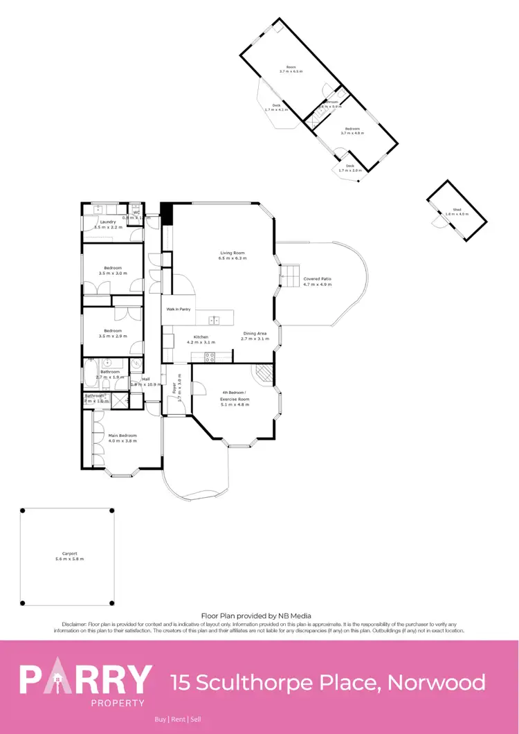Floorplan of Homely house listing, 15 Sculthorpe Place, Norwood TAS 7250