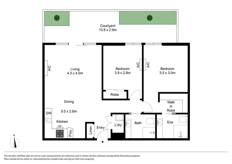 Floorplan of Homely apartment listing, G05/750 Station Street, Box Hill VIC 3128