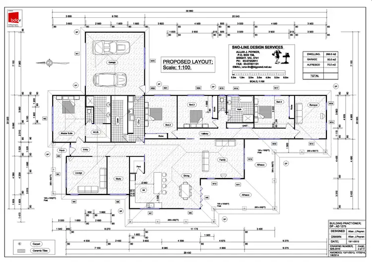 Floorplan of Homely house listing, 2 Lucknow Court, Myrtleford VIC 3737
