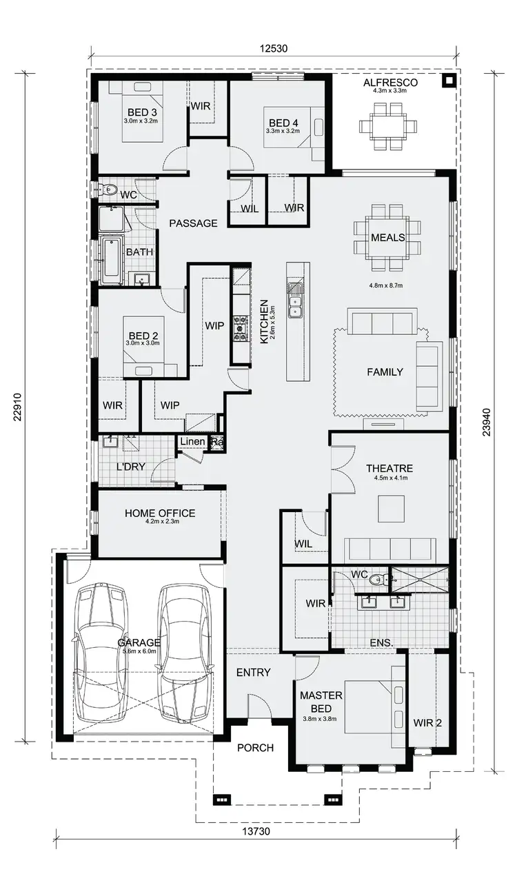 Floorplan of Homely house listing, 379 (LOT 29) Patullos Road, Lara VIC 3212