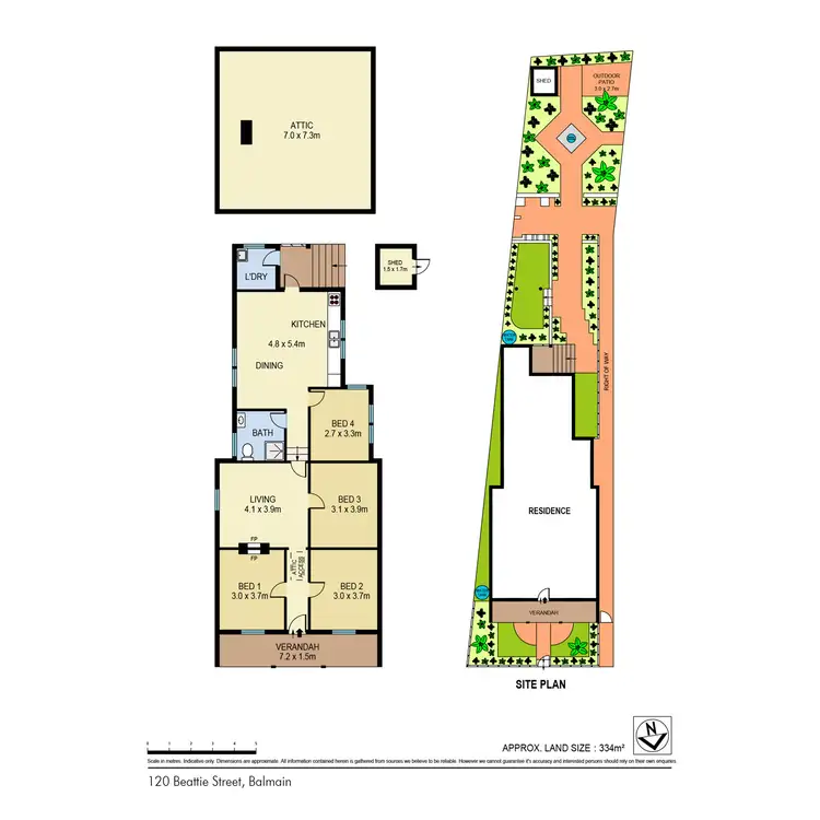 Floorplan of Homely house listing, 120 Beattie Street, Balmain NSW 2041