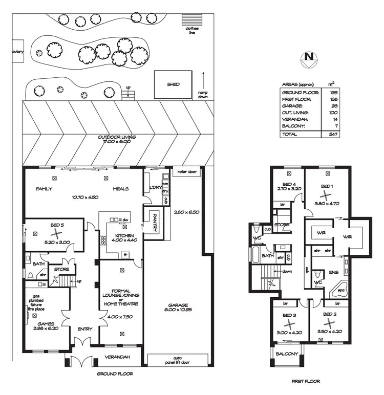Floorplan of Homely house listing, 3 Auriel, Valley View SA 5093