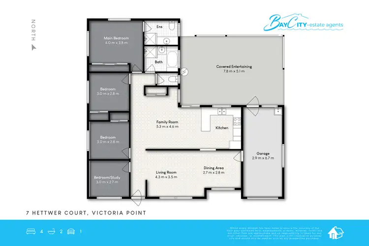 Floorplan of Homely house listing, 7 Hettwer Court, Victoria Point QLD 4165