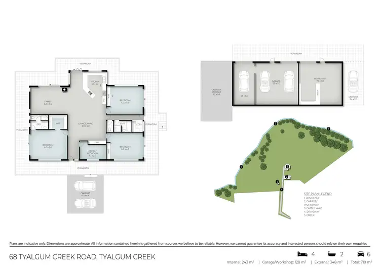 Floorplan of Homely rural property listing, 68 Tyalgum Creek Road, Tyalgum Creek NSW 2484
