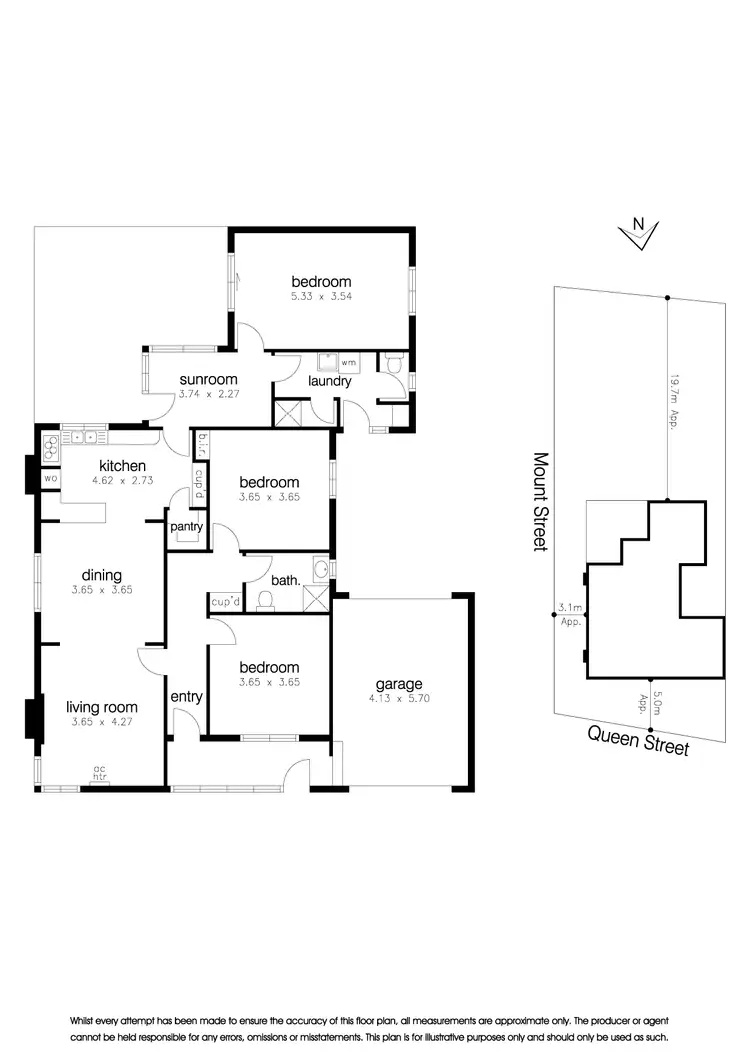 Floorplan of Homely house listing, 84 Queen Street, Altona VIC 3018
