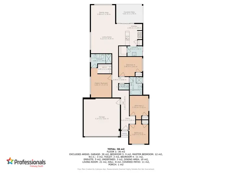 Floorplan of Homely house listing, 65 Corbridge Avenue, Wellard WA 6170