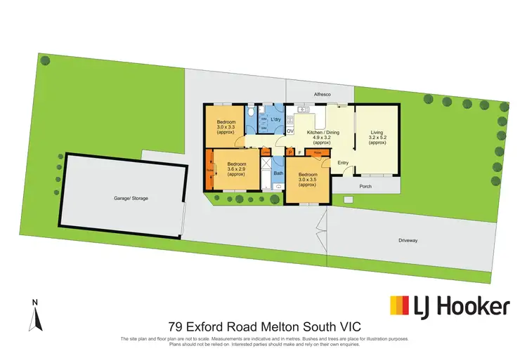 Floorplan of Homely house listing, 79 Exford Road, Melton South VIC 3338