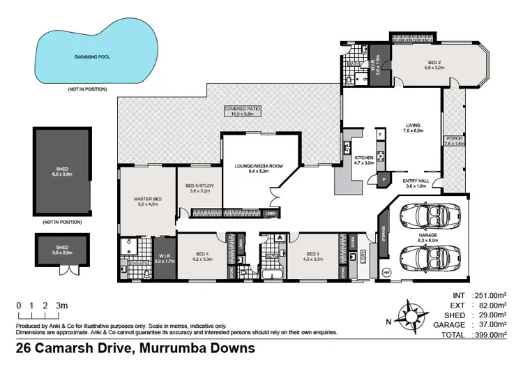 Floorplan of Homely house listing, 26 Camarsh Drive, Murrumba Downs QLD 4503