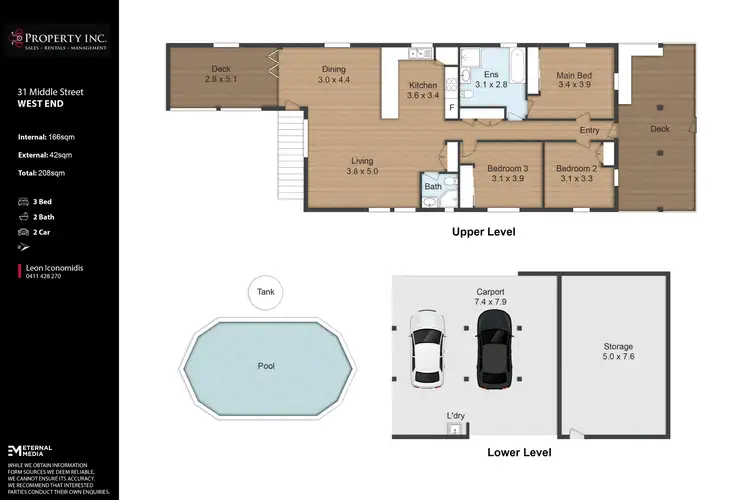 Floorplan of Homely house listing, 31 Middle Street, West End QLD 4101