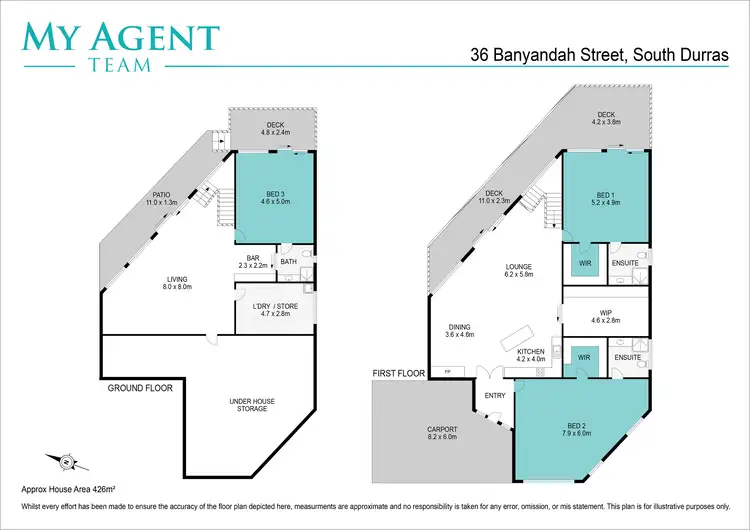 Floorplan of Homely house listing, 36 Banyandah Street, South Durras NSW 2536