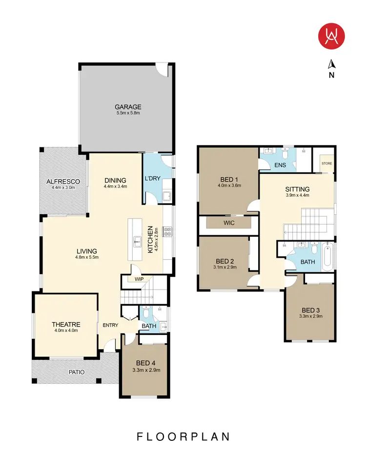 Floorplan of Homely house listing, 24 Crusader Street, Austral NSW 2179