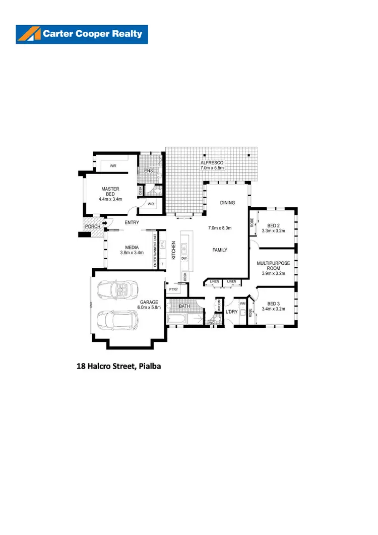 Floorplan of Homely house listing, 18 Halcro Street, Pialba QLD 4655