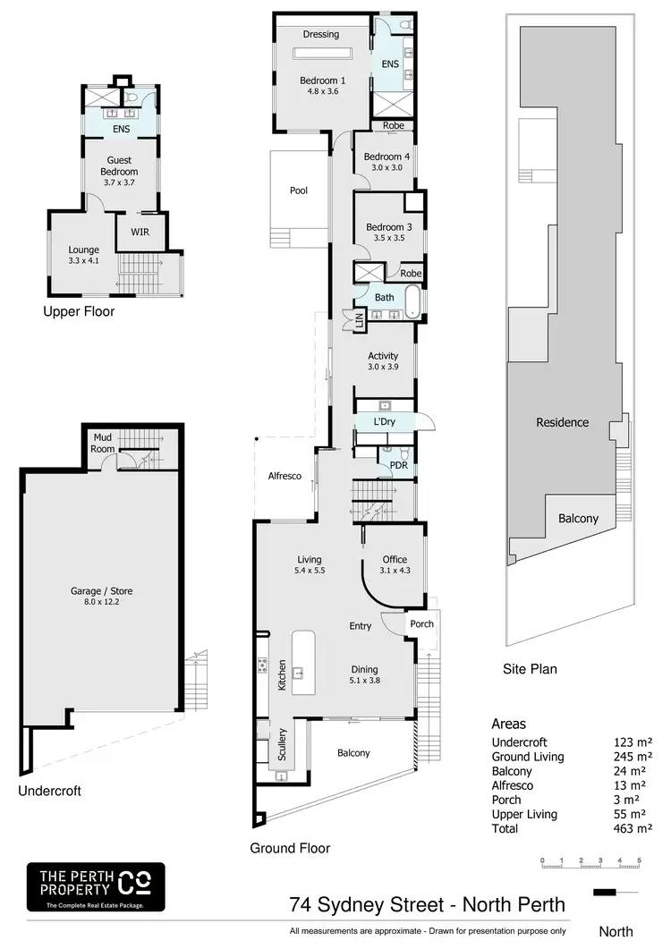 Floorplan of Homely house listing, 74 Sydney Street, North Perth WA 6006