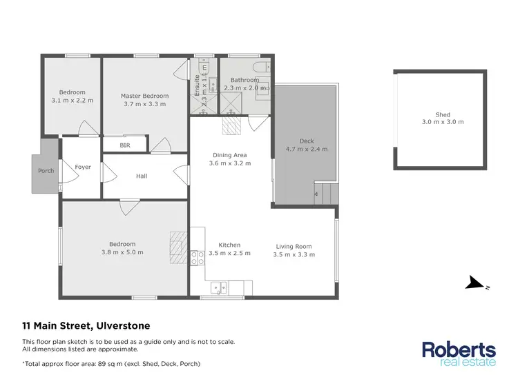 Floorplan of Homely house listing, 11 Main Street, Ulverstone TAS 7315