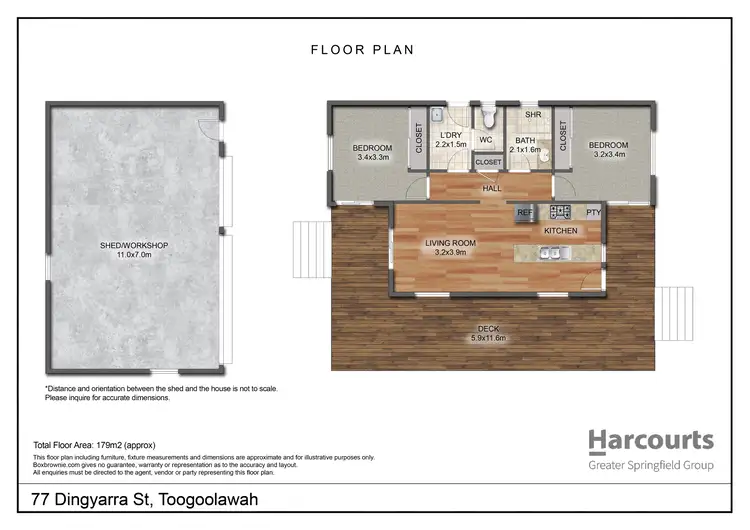 Floorplan of Homely house listing, 77 Dingyarra Street, Toogoolawah QLD 4313