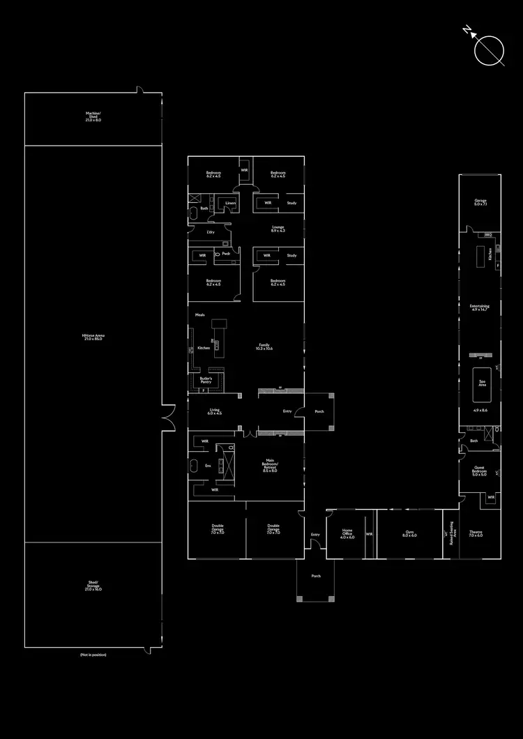 Floorplan of Homely rural property listing, 1080 Kilmore-Lancefield Road, Kilmore VIC 3764