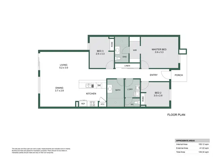 Floorplan of Homely house listing, 72 Thornbill Crescent, Coodanup WA 6210