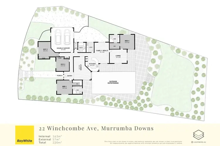 Floorplan of Homely house listing, 22 Winchcombe Avenue, Murrumba Downs QLD 4503