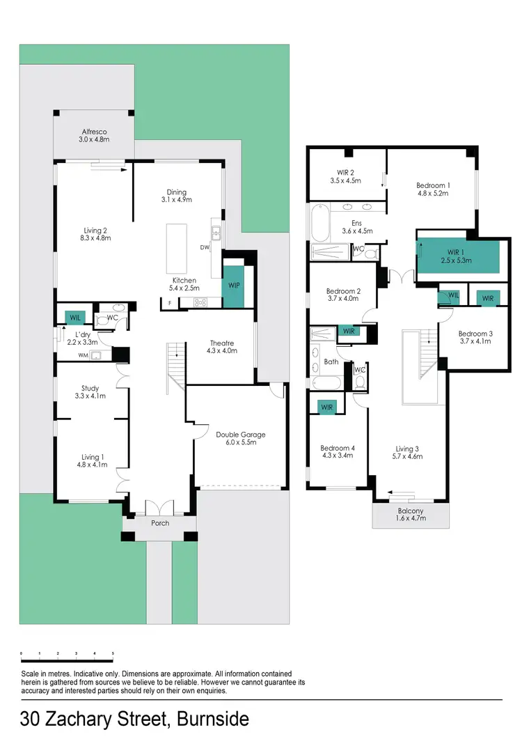 Floorplan of Homely house listing, 30 Zachary Street, Burnside VIC 3023