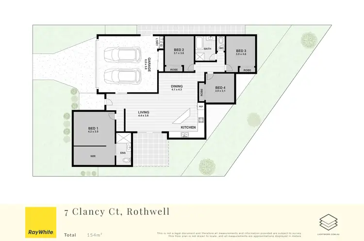 Floorplan of Homely house listing, 7 Clancy Court, Rothwell QLD 4022