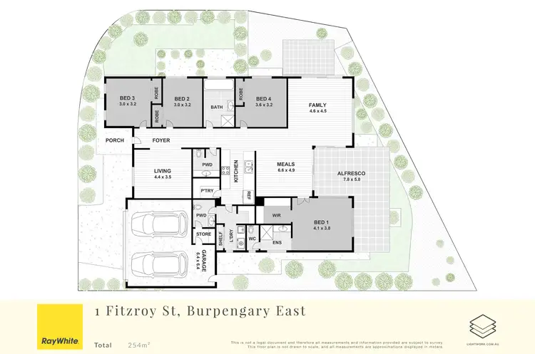Floorplan of Homely house listing, 1 Fitzroy Street, Burpengary East QLD 4505