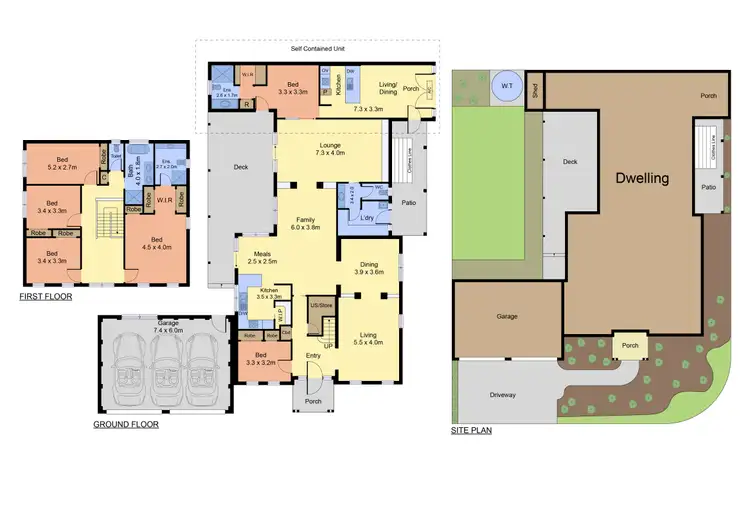 Floorplan of Homely house listing, 13 Christian Court, Rowville VIC 3178