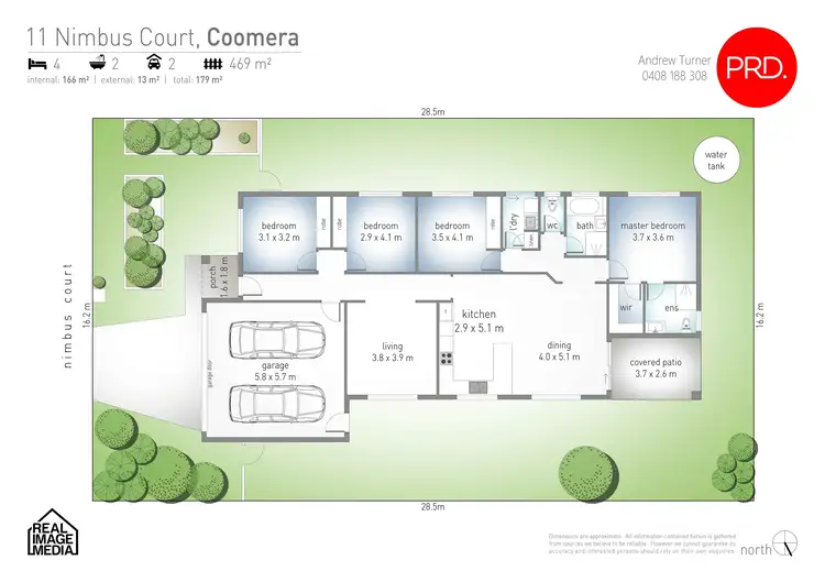 Floorplan of Homely house listing, 11 Nimbus Court, Coomera QLD 4209