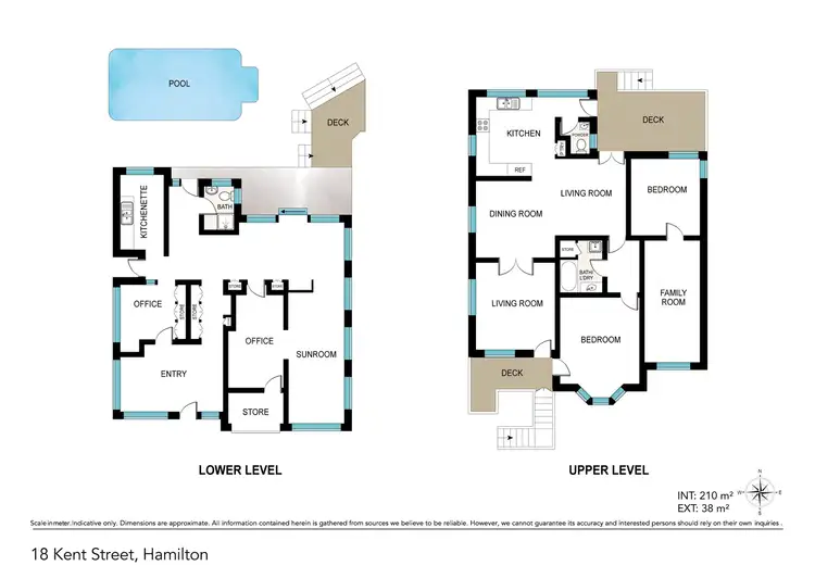 Floorplan of Homely house listing, 18 Kent Street, Hamilton QLD 4007