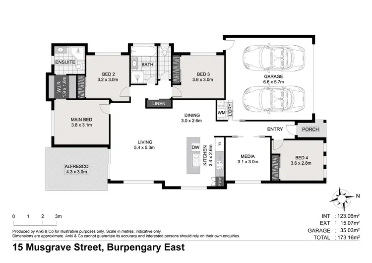 Floorplan of Homely house listing, 15 Musgrave Street, Burpengary East QLD 4505