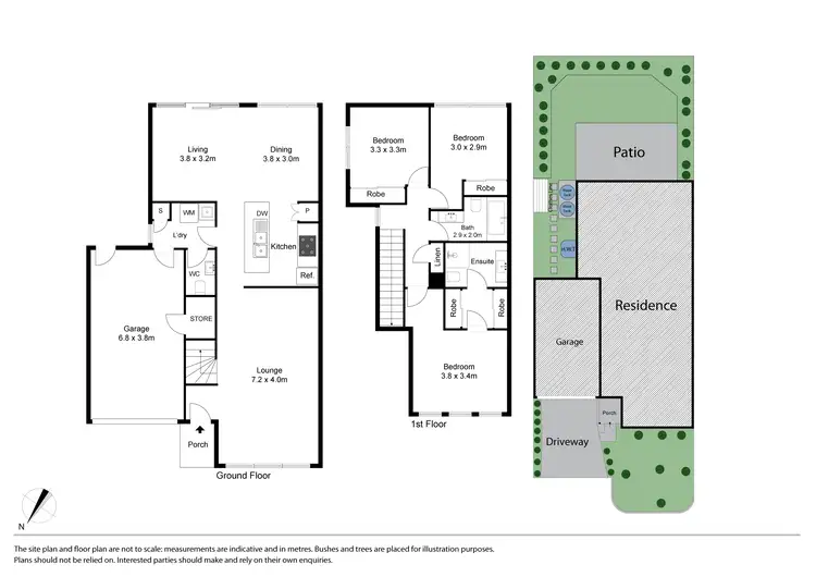 Floorplan of Homely house listing, 69 Waverley Park Drive, Mulgrave VIC 3170