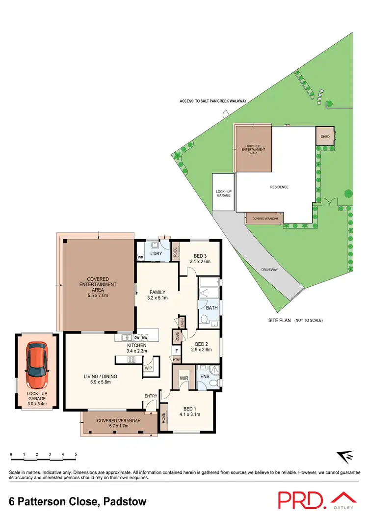 Floorplan of Homely house listing, 6 Patterson Close, Padstow NSW 2211