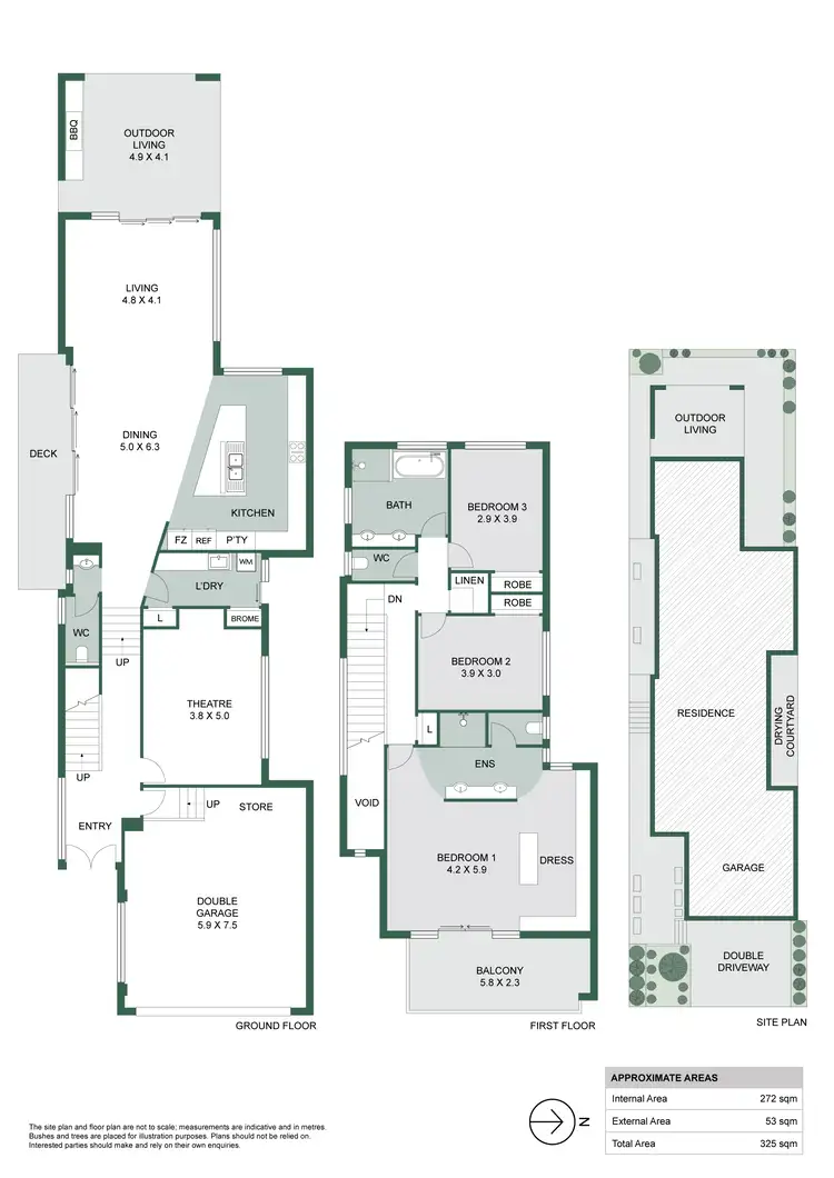 Floorplan of Homely house listing, 3 Highlands Road, North Perth WA 6006