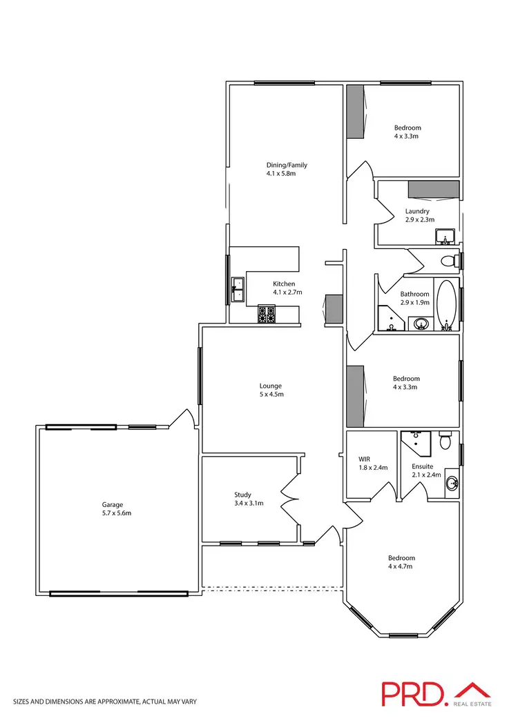 Floorplan of Homely house listing, 486 Walnut Avenue, Mildura VIC 3500