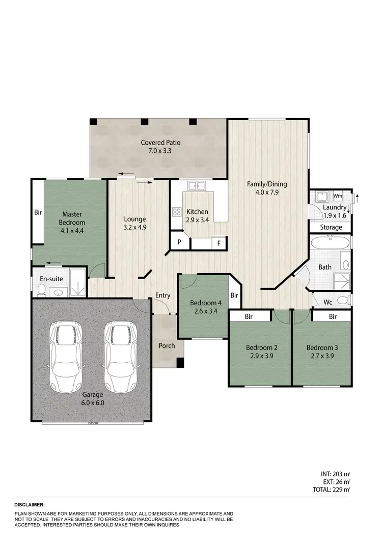 Floorplan of Homely house listing, 8 Providence Way, Narangba QLD 4504