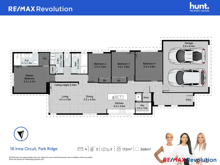 Floorplan of Homely house listing, 16 Irma Circuit, Park Ridge QLD 4125
