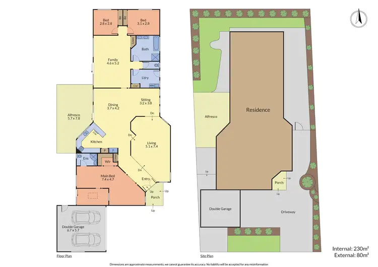 Floorplan of Homely house listing, 8 Delfin Court, Rowville VIC 3178