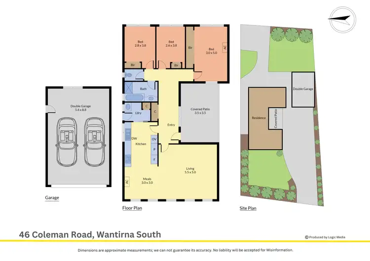 Floorplan of Homely house listing, 46 Coleman Road, Wantirna South VIC 3152