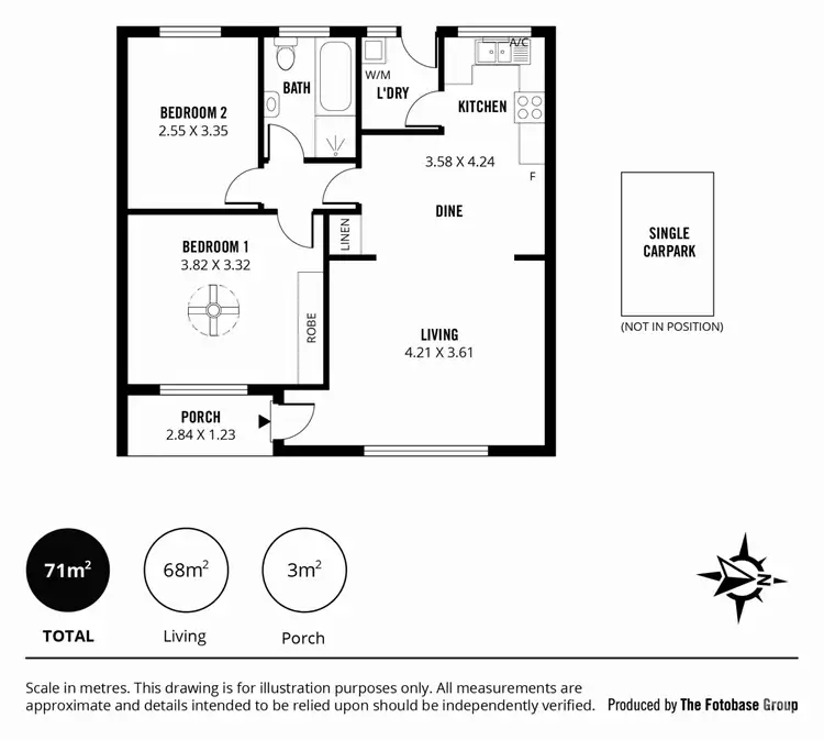 Floorplan of Homely unit listing, 9/27 Victoria Street, Goodwood SA 5034