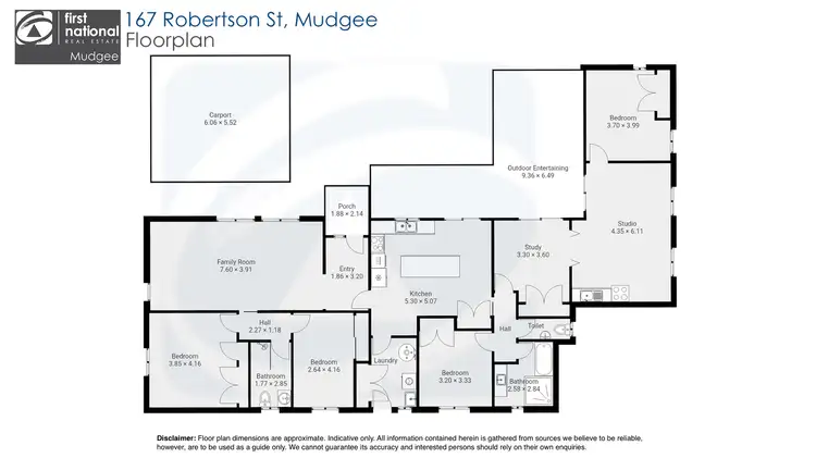 Floorplan of Homely house listing, 167 Robertson Street, Mudgee NSW 2850