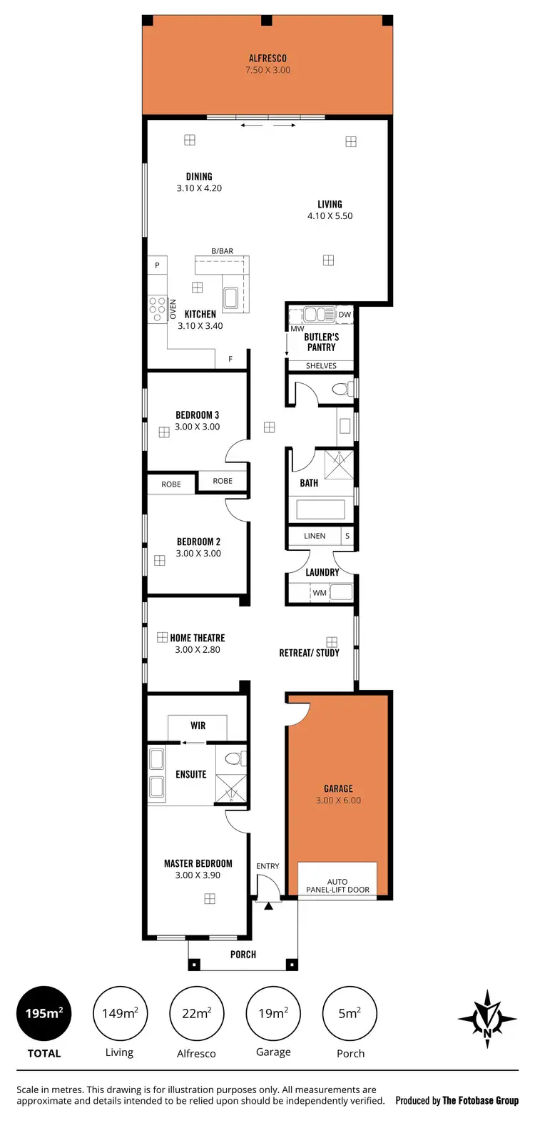 Floorplan of Homely house listing, 6B Thomson Avenue, Rostrevor SA 5073